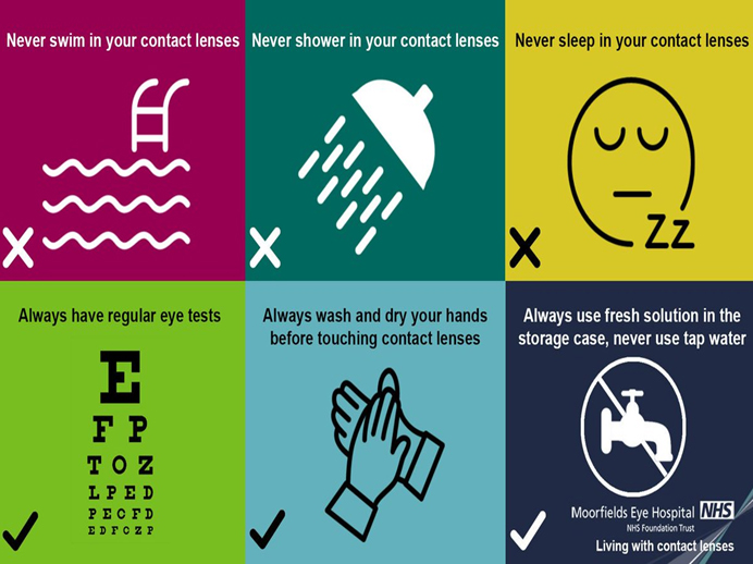Contact Lens Care Instructions